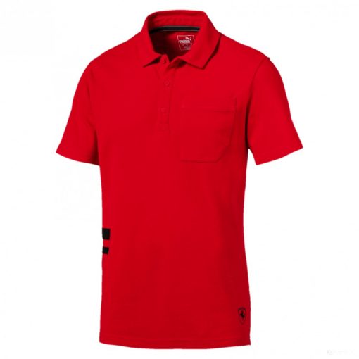 Ferrari Polo, Puma Fan Lifestyle, Red, 2018