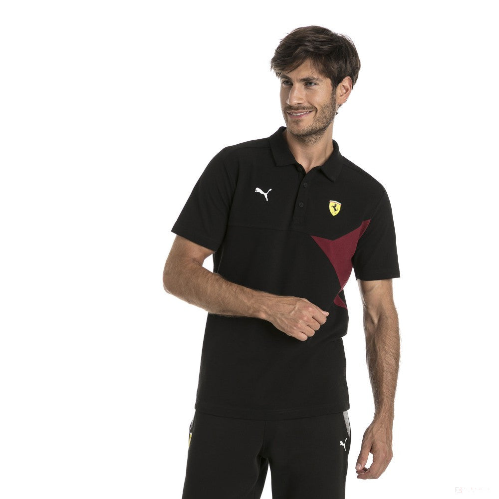 Ferrari Polo, Puma Lifestyle Red, Black, 2018