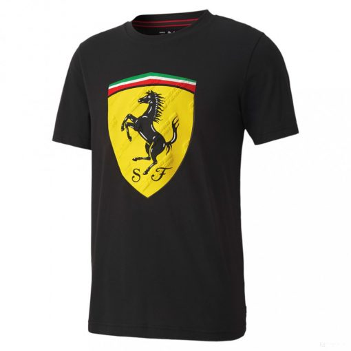 Ferrari T-shirt, Puma Race Big Shield+, Black, 2020