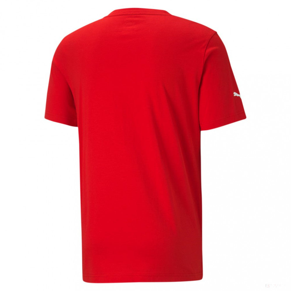 Ferrari T-shirt, Puma Race Big Shield+, Red, 2020