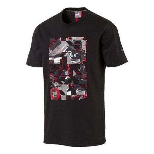 Ferrari T-shirt, Puma graphic, Black, 2017