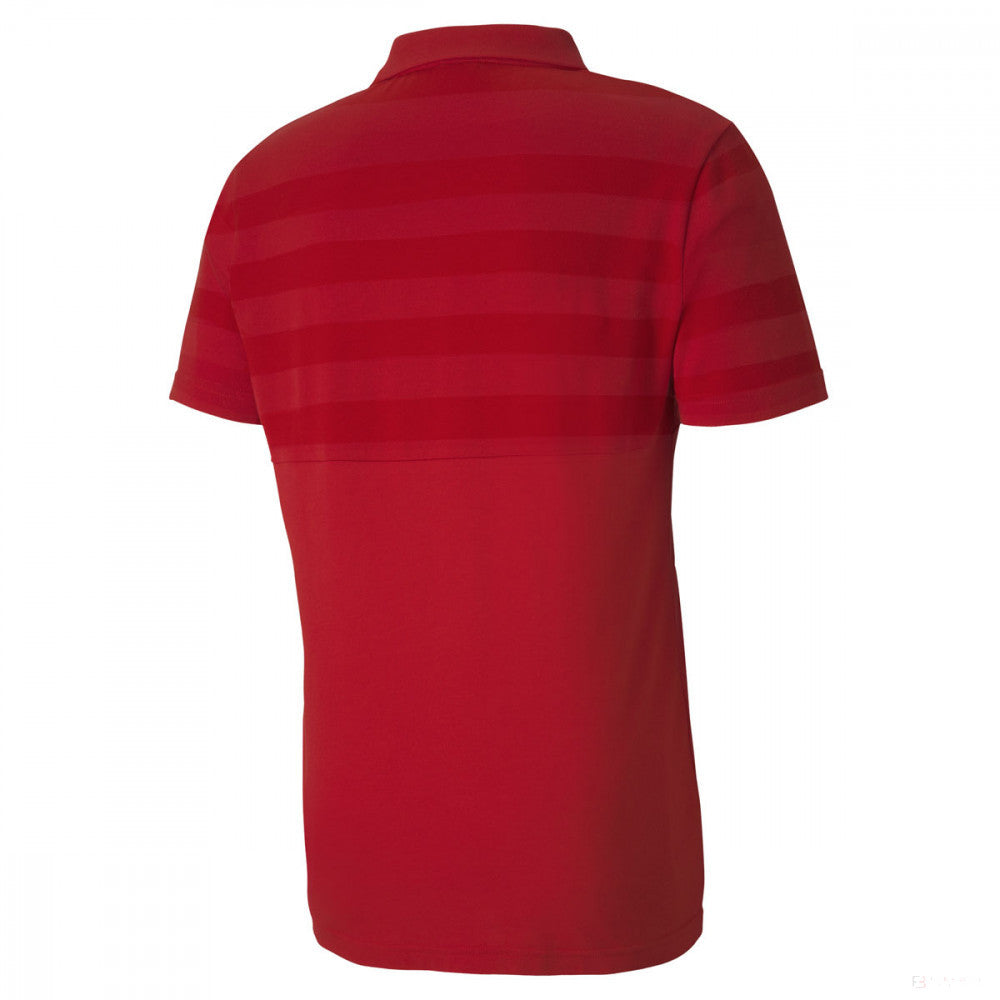 Ferrari Polo, Puma Scudetto Striped, Red, 2020