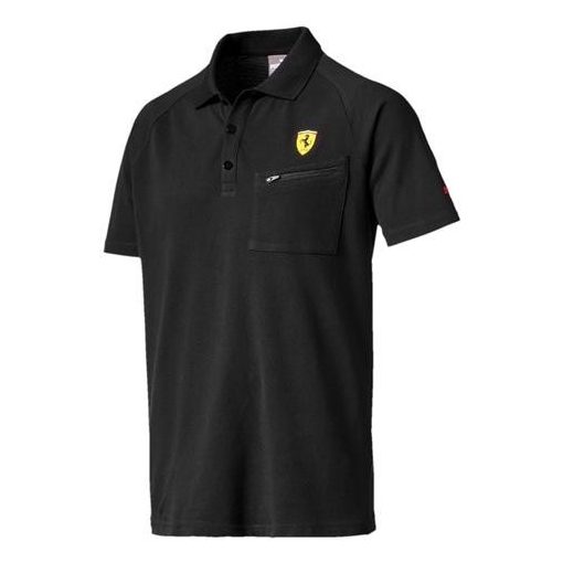 Ferrari Polo, Puma Shield, Black, 2017