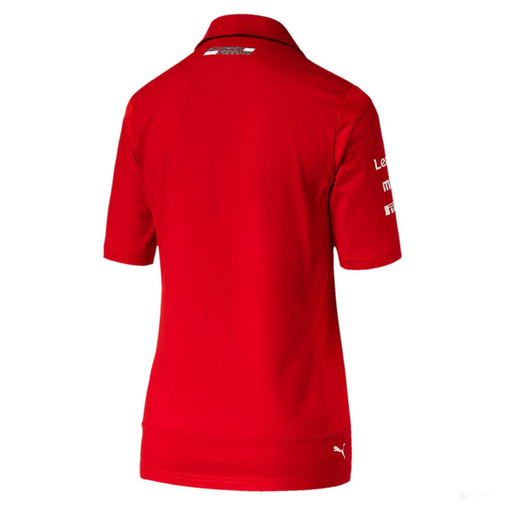 Ferrari Womens Polo, Puma Team, Red, 2019