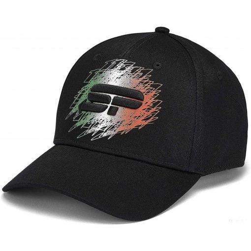 Racing Point Baseball Cap, Sergio Perez SP, Adult, Black, 2019