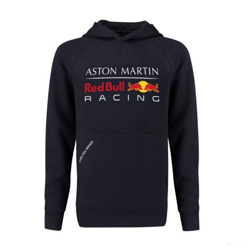 Red Bull Kids Sweater, Hooded Logo, Blue, 2018