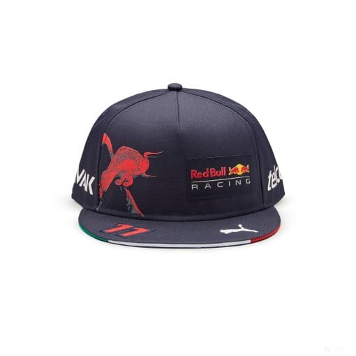 Red Bull Sergio Perez Flatbrim Cap, Blue, 2022