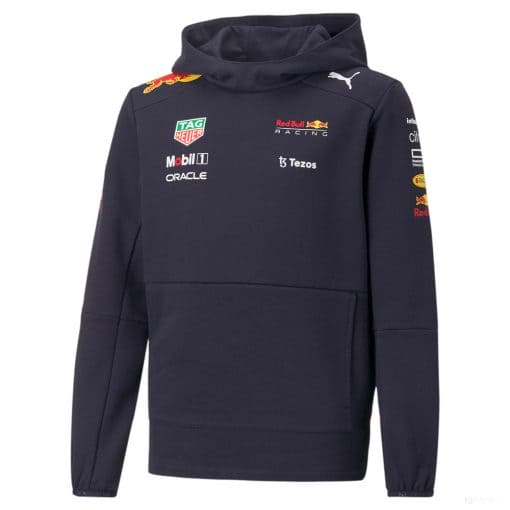 Red Bull Team Kids Sweatshirt, Blue, 2022