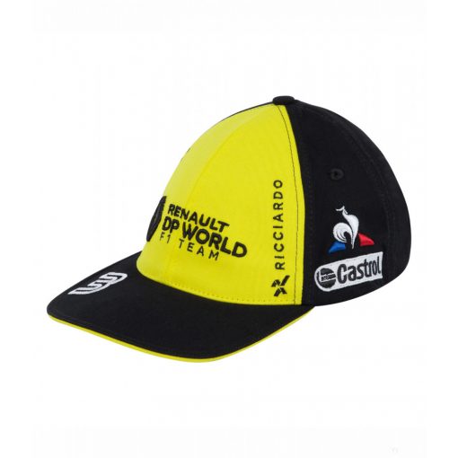 Renault Baseball Cap, Daniel Ricciardo, Adult, Yellow, 2020