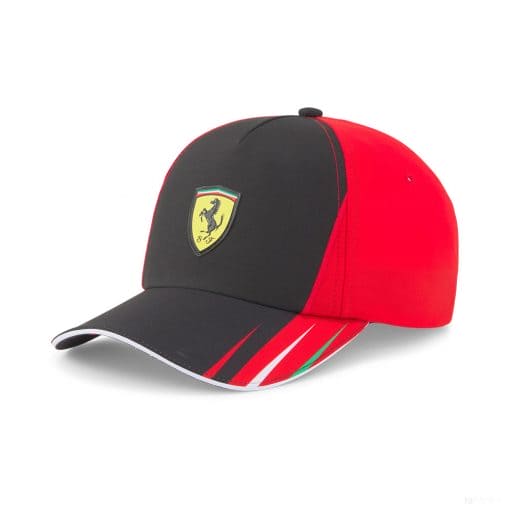 Puma Ferrari Replica Team Baseball Cap, Black, 2022